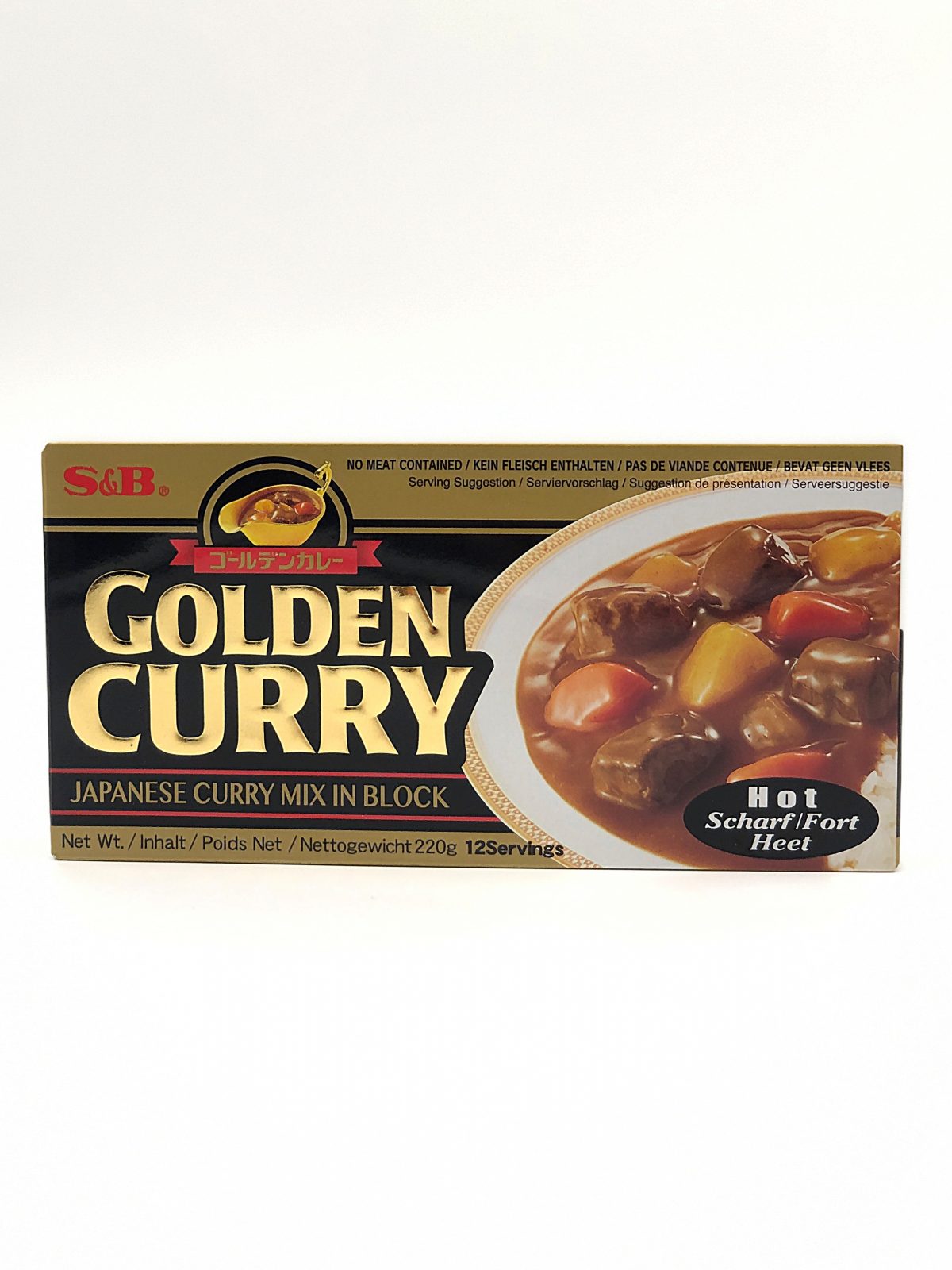 Tikrai aštrus golden curry